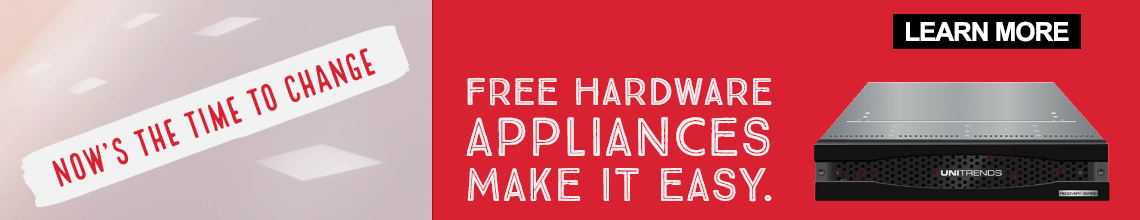 Unitrends Promotion Banner